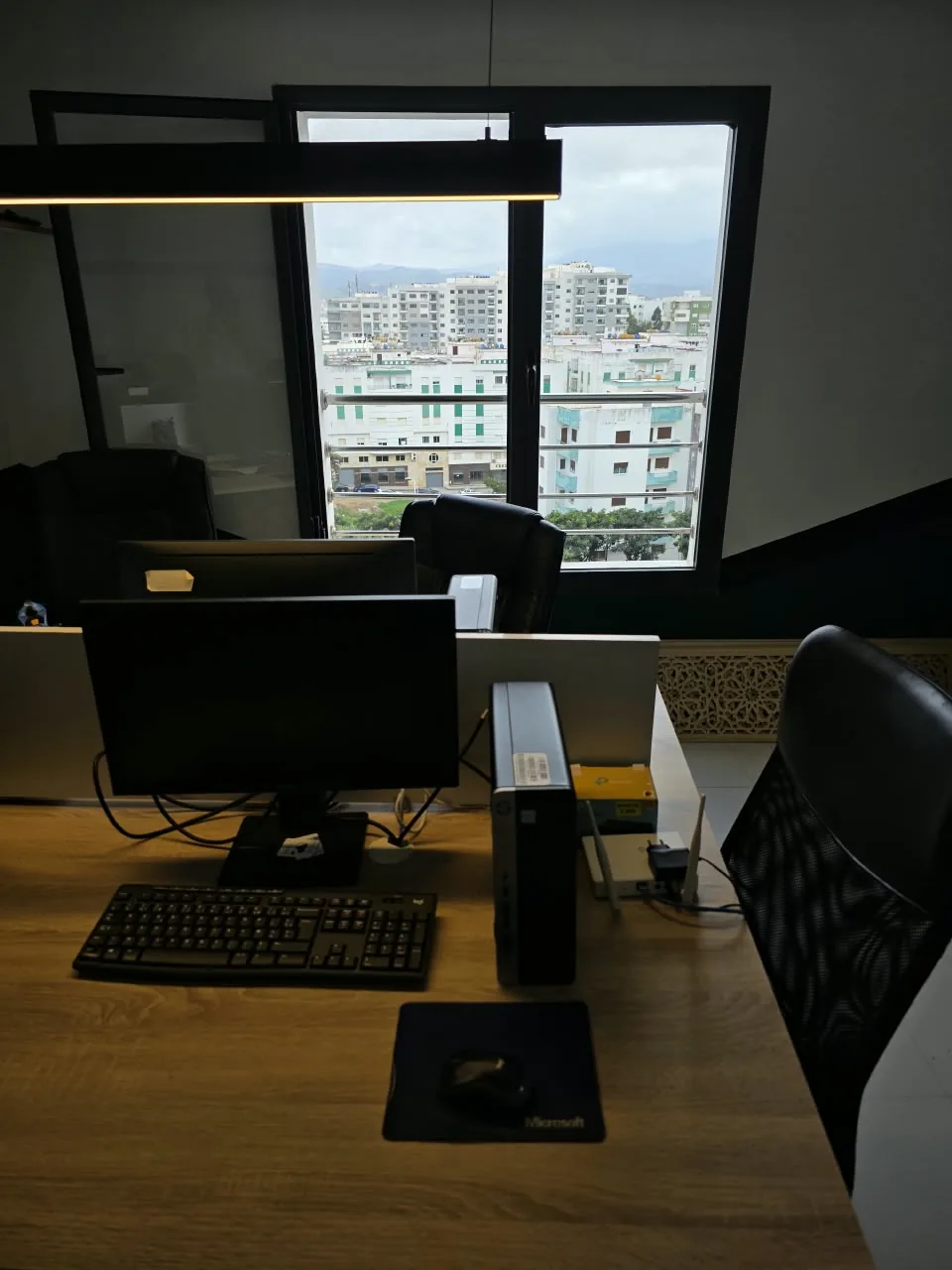 ONE Coworking desk with a view of Tétouan