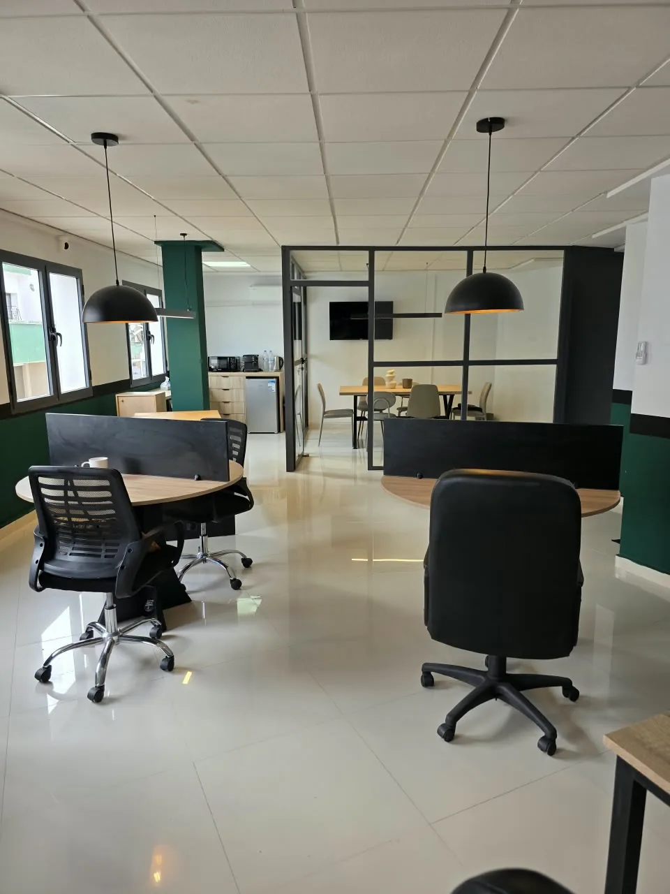 ONE Coworking open space with meeting room